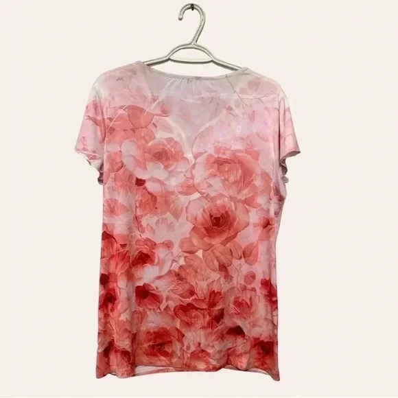 Denver Hayes light, flowy and airy summer  tunic with embroidery and bling - Picture 3 of 4